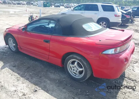 1999 Mitsubishi Eclipse Gs из США, поврежденный, VIN 4A3AX35G4XE019197
